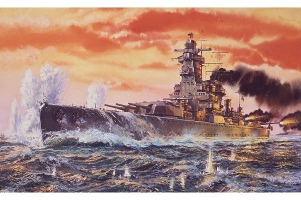 Airfix 1:600 Admiral Graf Spee in the group Sport, leisure & Hobby / Hobby / Plastic models / Ships at TP E-commerce Nordic AB (A07012)