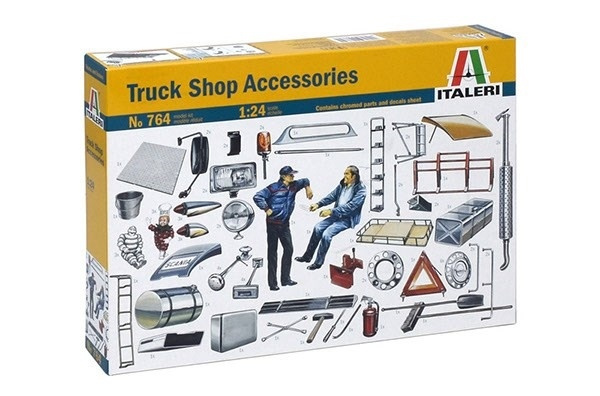 Italeri 1:24 TRUCK ACCESSORIES in the group Sport, leisure & Hobby / Hobby / Plastic models / Cars at TP E-commerce Nordic AB (A07026)