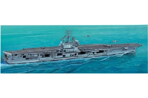 Italeri 1:720 U.S.S. RONALD REAGAN CV-76 in the group Sport, leisure & Hobby / Hobby / Plastic models / Ships at TP E-commerce Nordic AB (A07032)
