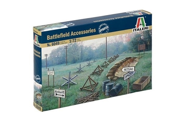 Italeri 1:72 WWII- ACCESSORIES in the group Sport, leisure & Hobby / Hobby / Plastic models / Various products at TP E-commerce Nordic AB (A07062)