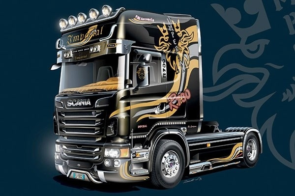 Italeri 1:24 SCANIA R730 V8 TOPLINE \' IMPERIAL in the group Sport, leisure & Hobby / Hobby / Plastic models / Cars at TP E-commerce Nordic AB (A07070)