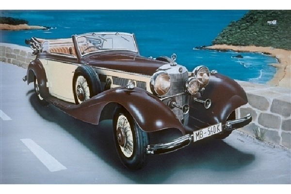 Italeri 1:24 MERCEDES BENZ 540K in the group Sport, leisure & Hobby / Hobby / Plastic models / Cars at TP E-commerce Nordic AB (A07087)