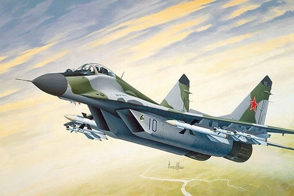 Italeri 1:72 MIG-29A \'FULCRUM in the group Sport, leisure & Hobby / Hobby / Plastic models / Start kits / Gift sets at TP E-commerce Nordic AB (A07098)