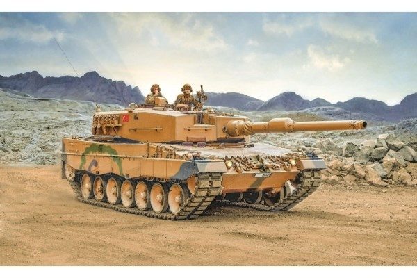 Italeri 1:35 Leopard 2A4 in the group Sport, leisure & Hobby / Hobby / Plastic models / Military vehicles (land) at TP E-commerce Nordic AB (A07181)