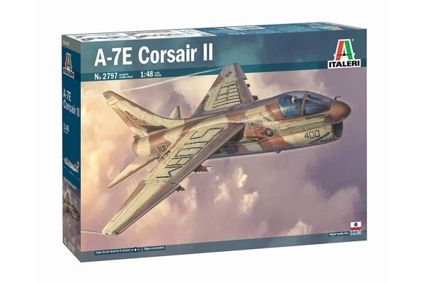 Italeri 1:48 A-7C Corsair II in the group Sport, leisure & Hobby / Hobby / Plastic models / Airplanes/Helicopters at TP E-commerce Nordic AB (A07272)