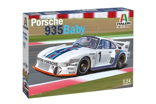Italeri 1:24 Porsche 935 Baby in the group Sport, leisure & Hobby / Hobby / Plastic models / Cars at TP E-commerce Nordic AB (A07285)