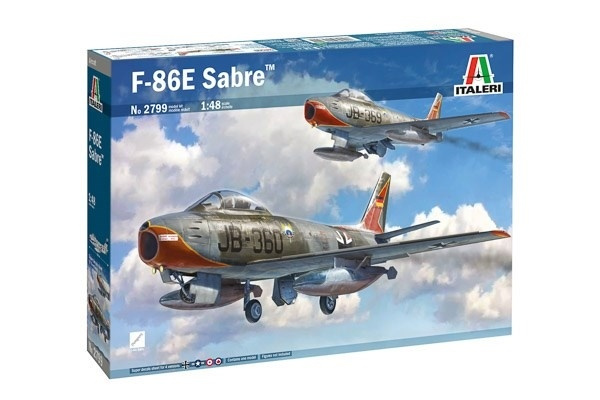Italeri 1:48 F-86E \'Sabre in the group Sport, leisure & Hobby / Hobby / Plastic models / Airplanes/Helicopters at TP E-commerce Nordic AB (A07286)