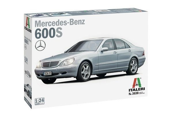 Italeri 1:24 Mercedes Benz 600 S in the group Sport, leisure & Hobby / Hobby / Plastic models / Cars at TP E-commerce Nordic AB (A07298)