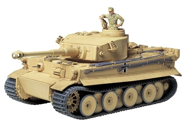 Tamiya 1/35 Tiger I Initial Production in the group Sport, leisure & Hobby / Hobby / Plastic models / Military vehicles (land) at TP E-commerce Nordic AB (A07336)