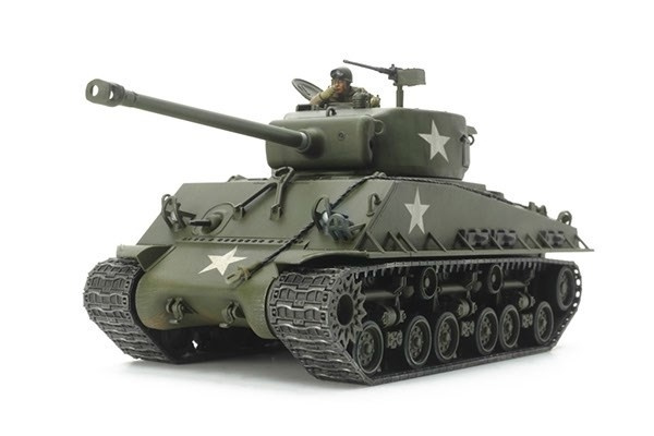 Tamiya 1/48 U.S. Medium Tank M4A3E8 Sherman \'Easy Eight in the group Sport, leisure & Hobby / Hobby / Plastic models / Military vehicles (land) at TP E-commerce Nordic AB (A07356)