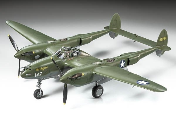 Tamiya 1:48 Lockheed® P-38®F/G Lightning® in the group Sport, leisure & Hobby / Hobby / Plastic models / Airplanes/Helicopters at TP E-commerce Nordic AB (A07386)