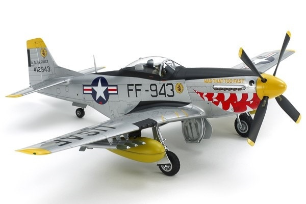 Tamiya 1:32 North American F-51D Mustang Korean War in the group Sport, leisure & Hobby / Hobby / Plastic models / Airplanes/Helicopters at TP E-commerce Nordic AB (A07396)