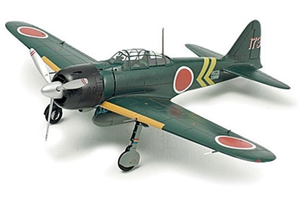 Tamiya 1/72 A6M3/3a Zero Model 22 (Zeke) in the group Sport, leisure & Hobby / Hobby / Plastic models / Airplanes/Helicopters at TP E-commerce Nordic AB (A07423)