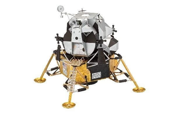 Revell Apollo 11 Lunar Module Eagle in the group Sport, leisure & Hobby / Hobby / Plastic models / Start kits / Gift sets at TP E-commerce Nordic AB (A07586)
