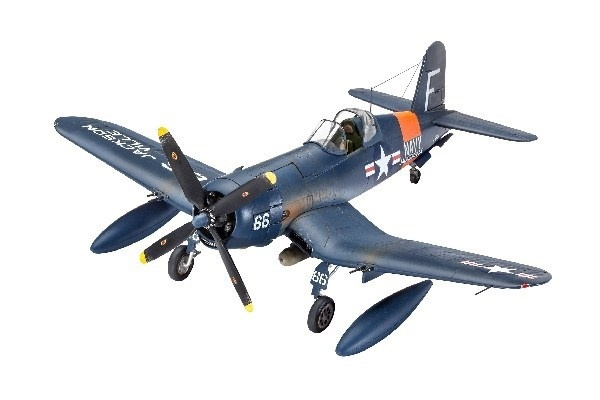 Revell F4U-4 Corsair in the group Sport, leisure & Hobby / Hobby / Plastic models / Airplanes/Helicopters at TP E-commerce Nordic AB (A07667)