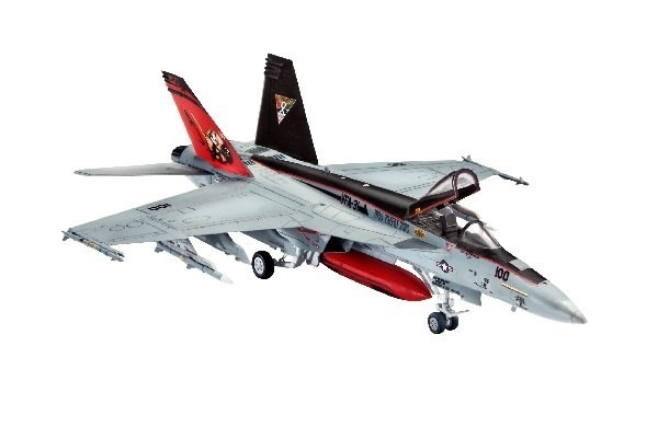 Revell F/A-18E Super Hornet in the group Sport, leisure & Hobby / Hobby / Plastic models / Airplanes/Helicopters at TP E-commerce Nordic AB (A07681)