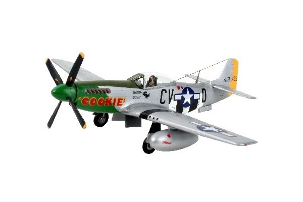 Revell P-51D Mustang in the group Sport, leisure & Hobby / Hobby / Plastic models / Airplanes/Helicopters at TP E-commerce Nordic AB (A07690)