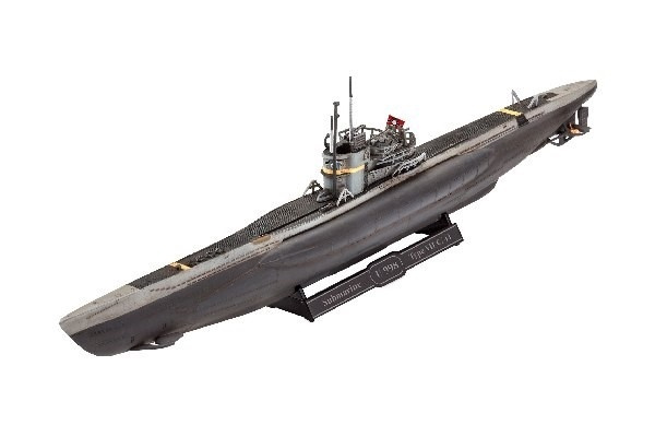 Revell German Submarine Type VII C/41 in the group Sport, leisure & Hobby / Hobby / Plastic models / Ships at TP E-commerce Nordic AB (A07771)
