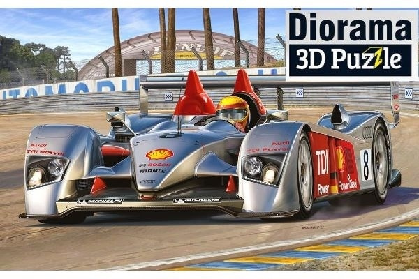 Revell 1:24 Gift Set Audi R10 TDI Le Mans + 3D Puzzle Dio in the group Sport, leisure & Hobby / Hobby / Plastic models / Start kits / Gift sets at TP E-commerce Nordic AB (A07812)