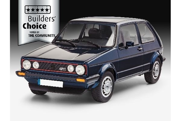 Revell 1:24 VW Golf Gti \'Builders Choice in the group Sport, leisure & Hobby / Hobby / Plastic models / Cars at TP E-commerce Nordic AB (A07930)