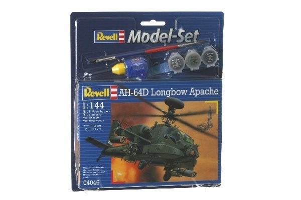 Revell Model Set AH-64D Longbow Apache in the group Sport, leisure & Hobby / Hobby / Plastic models / Start kits / Gift sets at TP E-commerce Nordic AB (A08091)
