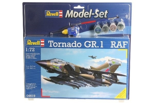 Revell Model Set Tornado GR,1 RAF in the group Sport, leisure & Hobby / Hobby / Plastic models / Start kits / Gift sets at TP E-commerce Nordic AB (A08103)