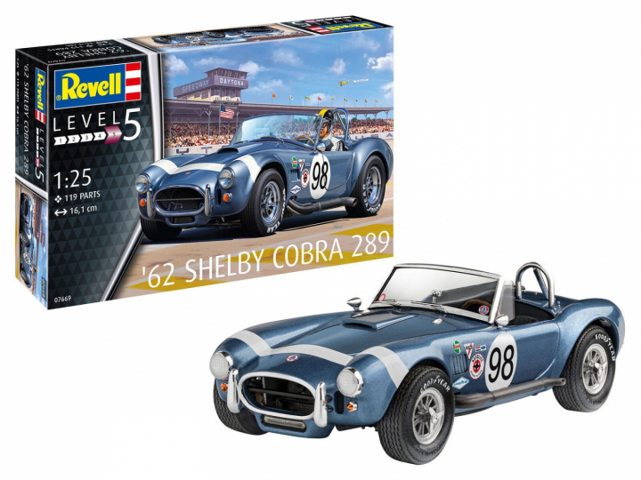 Revell 1:25 Model Set AC Cobra 289 in the group Sport, leisure & Hobby / Hobby / Plastic models / Start kits / Gift sets at TP E-commerce Nordic AB (A08193)