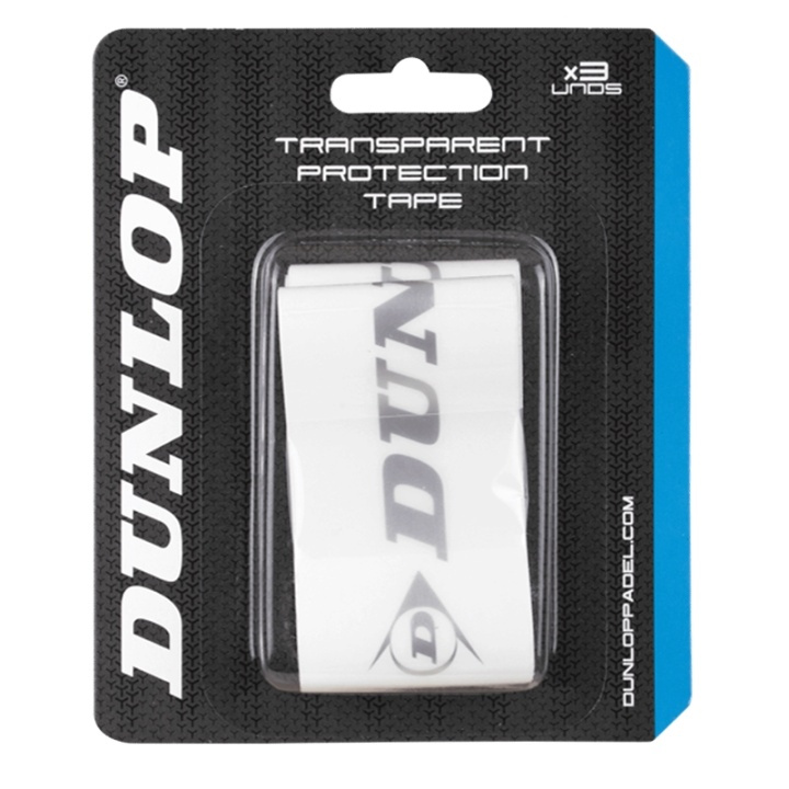 Dunlop Protection Tape - Transp 3st p in the group Sport, leisure & Hobby / Sports equipment / Padel Accessories at TP E-commerce Nordic AB (A08431)