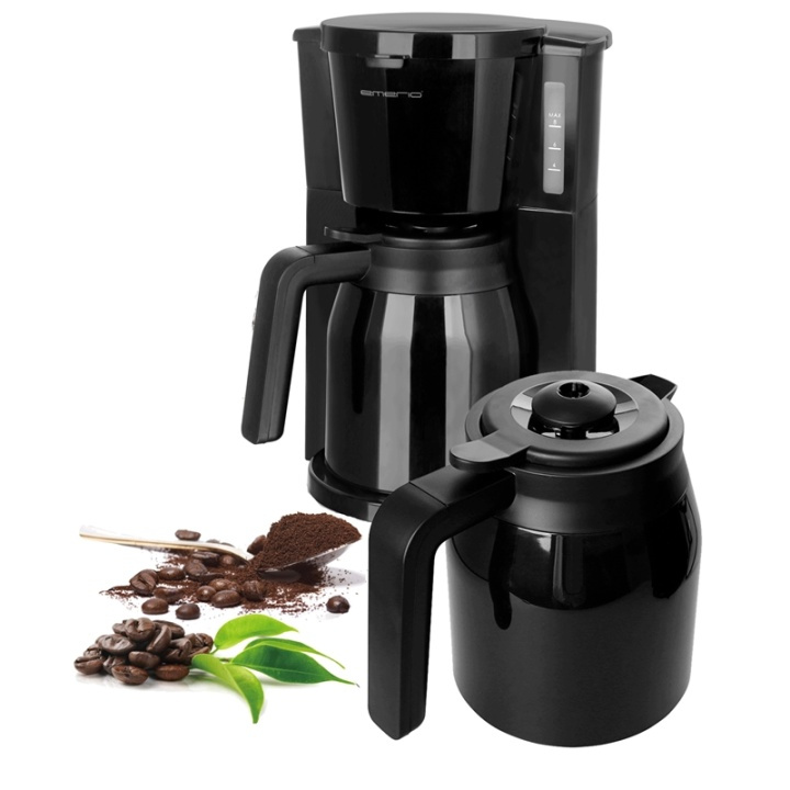 Emerio CME-12 Termosbryggare 2 Kannor, 8 koppar in the group HOME, HOUSEHOLD & GARDEN / Household appliances / Coffee makers and accessories / Drip coffee makers at TP E-commerce Nordic AB (A08442)