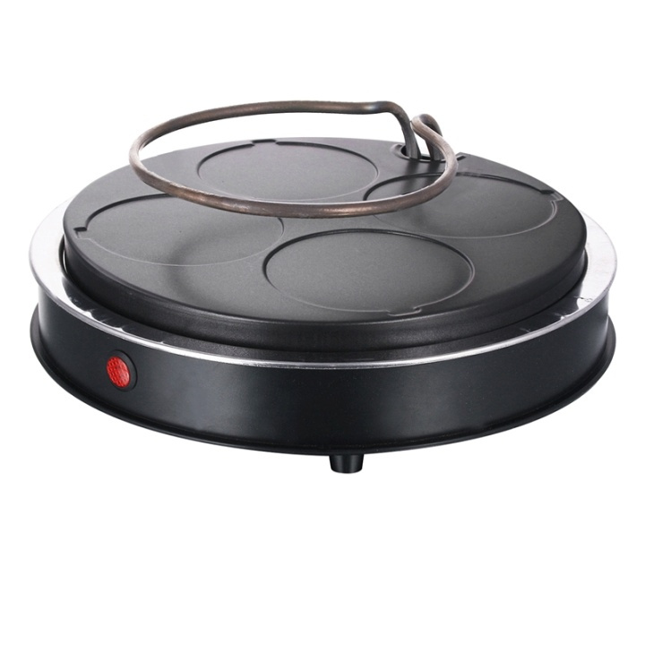 Emerio Pizza Maker Terracotta inkl. 4 in the group HOME, HOUSEHOLD & GARDEN / Household appliances / Other appliances at TP E-commerce Nordic AB (A08446)