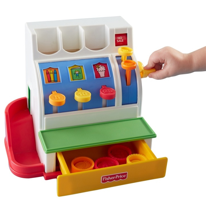 Fisher Price Cash Register in the group TOYS, KIDS & BABY PRODUCTS / Toys / Little home & Role play at TP E-commerce Nordic AB (A08457)