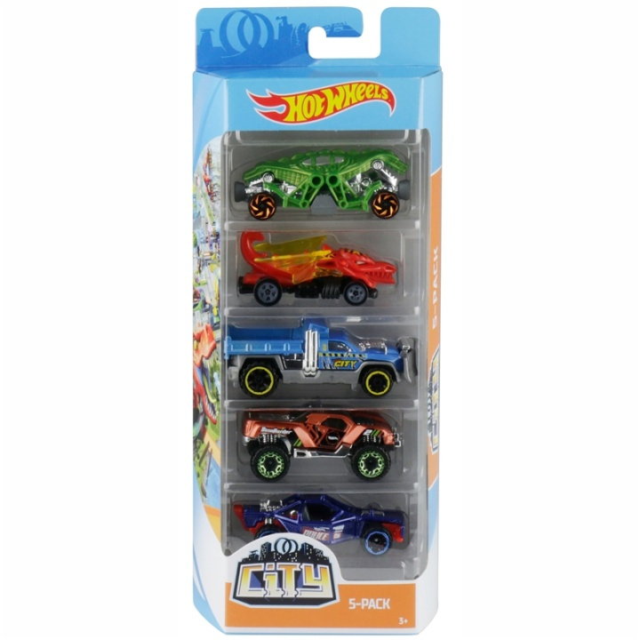 Hot Wheels 5-pack in the group TOYS, KIDS & BABY PRODUCTS / Toys / Toy cars at TP E-commerce Nordic AB (A08488)
