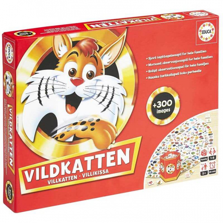 Mattel Games Vildkatten Classic 300 in the group TOYS, KIDS & BABY PRODUCTS / Toys / Board games / Family Games at TP E-commerce Nordic AB (A08548)