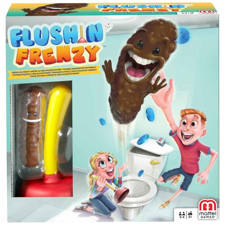 Mattel Games Flushin Frenzy in the group TOYS, KIDS & BABY PRODUCTS / Games / Board games at TP E-commerce Nordic AB (A08553)