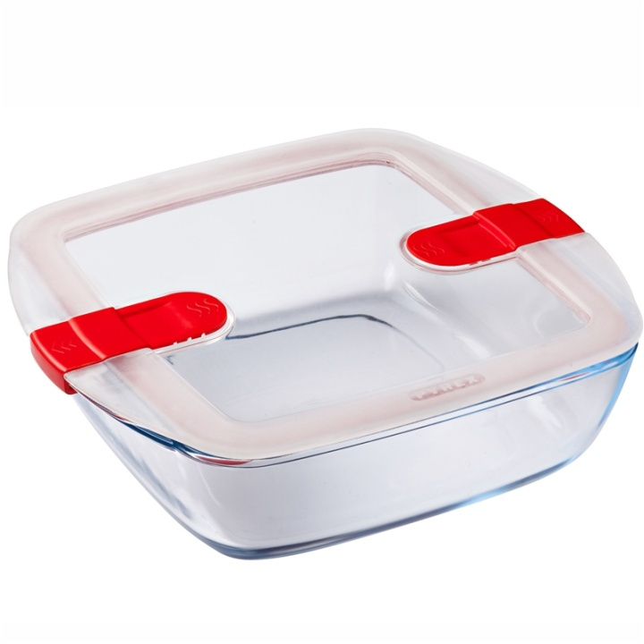Pyrex Ugnsform med lock för micron 2 in the group HOME, HOUSEHOLD & GARDEN / Kitchen utensils / Ovenware at TP E-commerce Nordic AB (A08596)