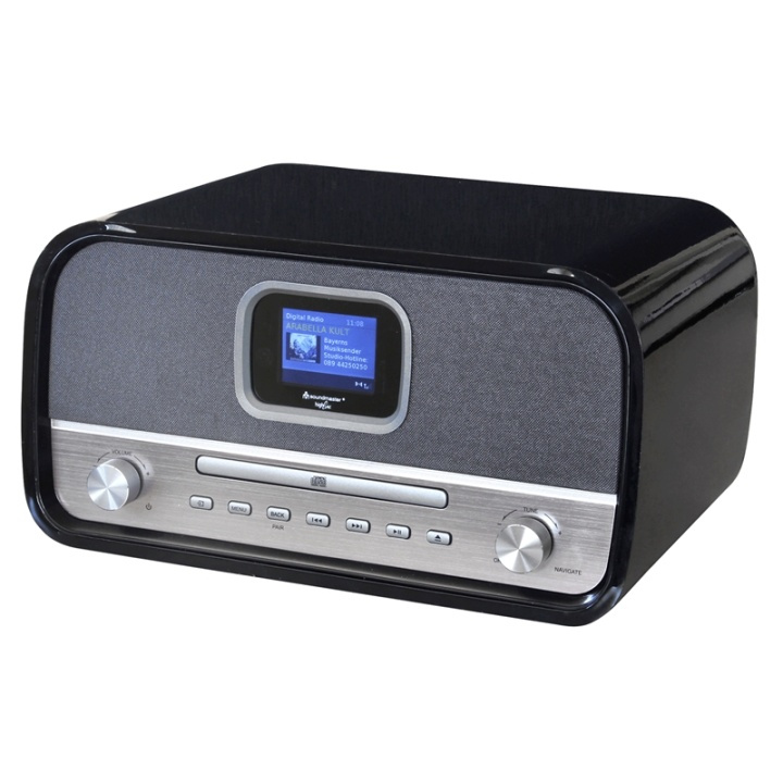Soundmaster Stereo BT/CD/USB och radio in the group HOME ELECTRONICS / Audio & Picture / Home cinema, Hifi & Portable / Compact stereo & Record players at TP E-commerce Nordic AB (A08655)