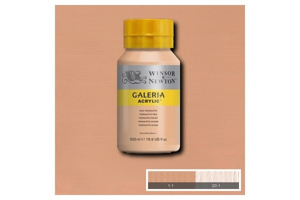 Galeria Acrylic 500Ml Pale Terracotta 437 in the group Sport, leisure & Hobby / Hobby / Paint & Draw / Artist Colors / Acrylic at TP E-commerce Nordic AB (A08806)