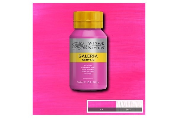 Galeria Acrylic 500Ml Opera Rose 448 in the group Sport, leisure & Hobby / Hobby / Paint & Draw / Artist Colors / Acrylic at TP E-commerce Nordic AB (A08811)