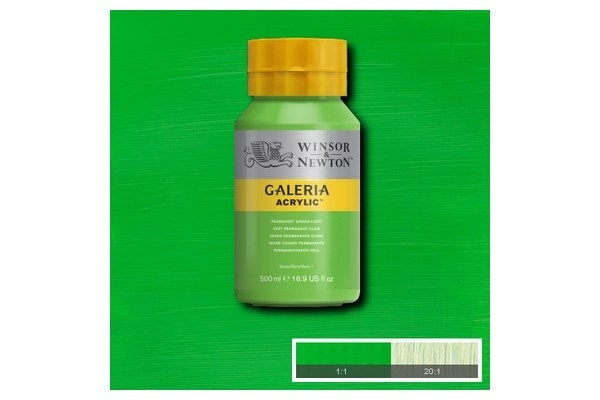 Galeria Acrylic 500Ml Perm Green Light 483 in the group Sport, leisure & Hobby / Hobby / Paint & Draw / Artist Colors / Acrylic at TP E-commerce Nordic AB (A08815)
