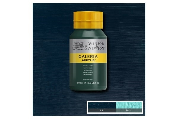 Galeria Acrylic 500Ml Phthalocyani Green 522 in the group Sport, leisure & Hobby / Hobby / Paint & Draw / Artist Colors / Acrylic at TP E-commerce Nordic AB (A08820)