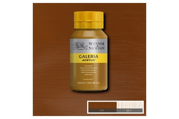 Galeria Acrylic 500Ml Raw Sienna 552 in the group Sport, leisure & Hobby / Hobby / Paint & Draw / Artist Colors / Acrylic at TP E-commerce Nordic AB (A08825)