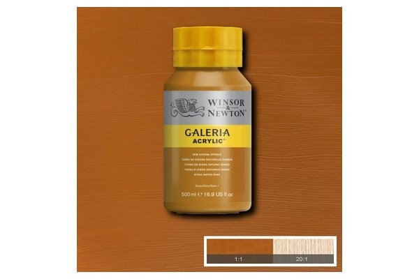 Galeria Acrylic 500Ml Raw Sienna Opaque 553 in the group Sport, leisure & Hobby / Hobby / Paint & Draw / Artist Colors / Acrylic at TP E-commerce Nordic AB (A08826)