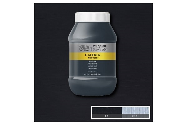 Galeria Acrylic 1L Paynes Grey 465 in the group Sport, leisure & Hobby / Hobby / Paint & Draw / Artist Colors / Acrylic at TP E-commerce Nordic AB (A08903)
