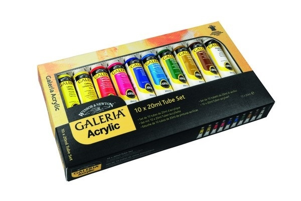 GALERIA ACRYLIC 10x20 ml set in the group Sport, leisure & Hobby / Hobby / Paint & Draw / Artist Colors / Acrylic at TP E-commerce Nordic AB (A08910)