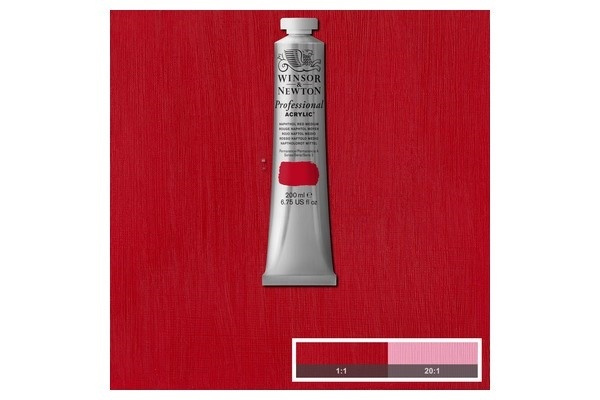 Prof Acrylic 200ML NAPHTHOL RED MEDIUM 423 in the group Sport, leisure & Hobby / Hobby / Paint & Draw / Artist Colors / Acrylic at TP E-commerce Nordic AB (A08929)