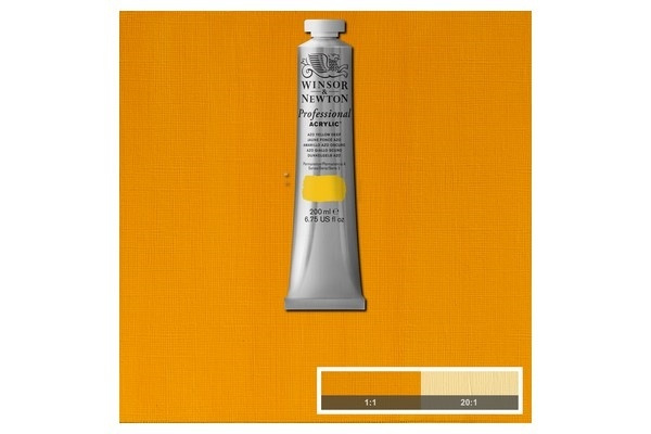 Prof Acrylic 200ML AZO YELLOW DEEP 039 in the group Sport, leisure & Hobby / Hobby / Paint & Draw / Artist Colors / Acrylic at TP E-commerce Nordic AB (A08945)