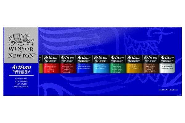 Artisan Water Mixable Oil Tubset 10x37 ml in the group Sport, leisure & Hobby / Hobby / Paint & Draw / Artist Colors / Oil paint at TP E-commerce Nordic AB (A08959)