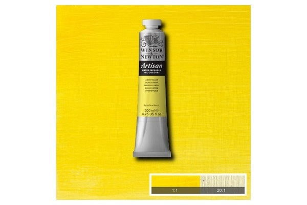 Arti Wat-Mix Oil 200Ml Lemon Yellow 346 in the group Sport, leisure & Hobby / Hobby / Paint & Draw / Artist Colors / Oil paint at TP E-commerce Nordic AB (A08973)