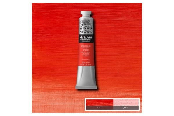 Arti Wat-Mix Oil 200Ml Cad Red Hue 095 in the group Sport, leisure & Hobby / Hobby / Paint & Draw / Artist Colors / Oil paint at TP E-commerce Nordic AB (A08975)