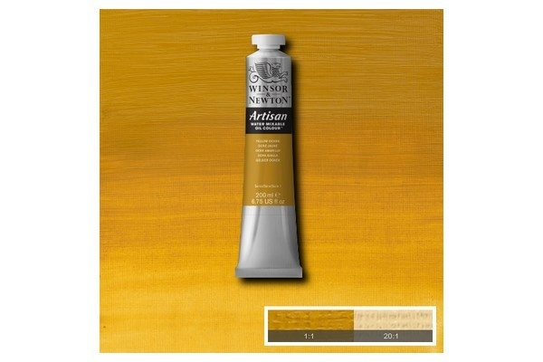 Arti Wat-Mix Oil 200Ml Yellow Ochre 744 in the group Sport, leisure & Hobby / Hobby / Paint & Draw / Artist Colors / Oil paint at TP E-commerce Nordic AB (A08976)